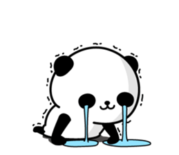 Panda100% sticker #6672485