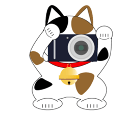 My name is MANEKINEKO sticker #6673194