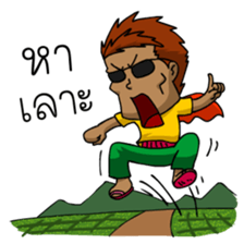 Funniest Man and Joy sticker #6673558