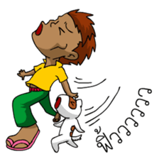 Funniest Man and Joy sticker #6673580