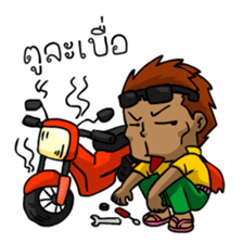 Funniest Man and Joy sticker #6673583