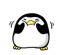 Sticker of the cute penguin sticker #6674042