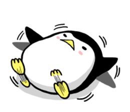 Sticker of the cute penguin sticker #6674055