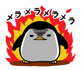 Sticker of the cute penguin sticker #6674061