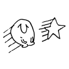 hand drawing human of "hi" sticker #6674466