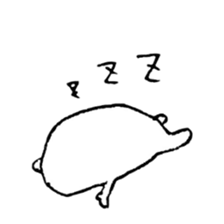 hand drawing human of "hi" sticker #6674474