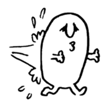 hand drawing human of "hi" sticker #6674488