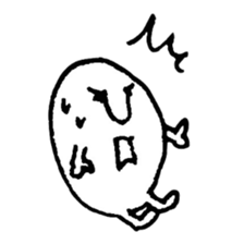 hand drawing human of "hi" sticker #6674497