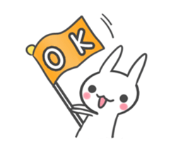 Mr. rabbit. sticker #6674668