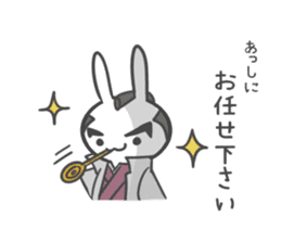 Mr. rabbit. sticker #6674674
