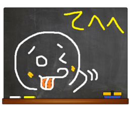 Black Board by gucchi 3 sticker #6674991