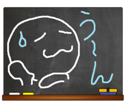 Black Board by gucchi 3 sticker #6675015