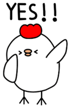 pretty chicken(English ver) sticker #6675026
