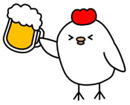 pretty chicken(English ver) sticker #6675030