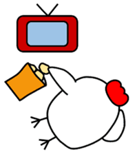 pretty chicken(English ver) sticker #6675031