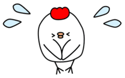 pretty chicken(English ver) sticker #6675046