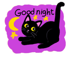 Baloo Black cat sticker #6675188