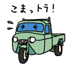 funny sticker of trucking company sticker #6675594