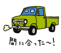 funny sticker of trucking company sticker #6675609