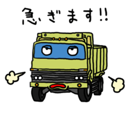 funny sticker of trucking company sticker #6675612