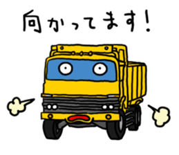 funny sticker of trucking company sticker #6675613