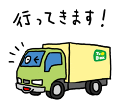 funny sticker of trucking company sticker #6675614