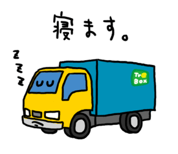 funny sticker of trucking company sticker #6675617