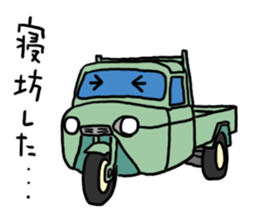 funny sticker of trucking company sticker #6675618