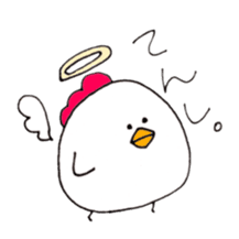 Chicken of some kind of fans sticker #6675836