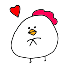 Chicken of some kind of fans sticker #6675850