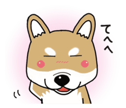 Shiba Inu colon of cute everyday Sticker sticker #6675883