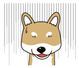 Shiba Inu colon of cute everyday Sticker sticker #6675894