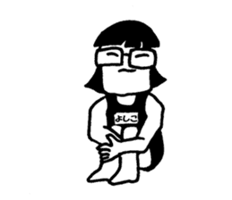 Yoshiko-desu sticker #6676579