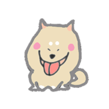 A lot of Japanese midget Shibas sticker #6676873