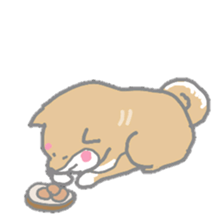 A lot of Japanese midget Shibas sticker #6676886