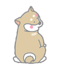 A lot of Japanese midget Shibas sticker #6676887