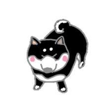 A lot of Japanese midget Shibas sticker #6676893