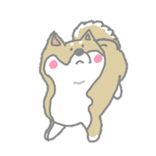 A lot of Japanese midget Shibas sticker #6676894