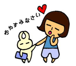 Modest girl sticker #6677303