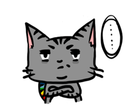 rainbow kitty sticker #6677395