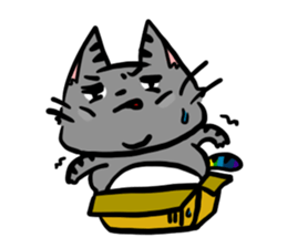 rainbow kitty sticker #6677400