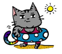 rainbow kitty sticker #6677410