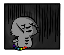 rainbow kitty sticker #6677411