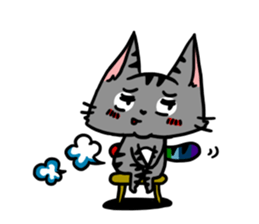 rainbow kitty sticker #6677414