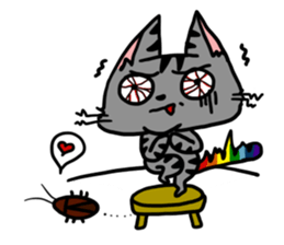 rainbow kitty sticker #6677417