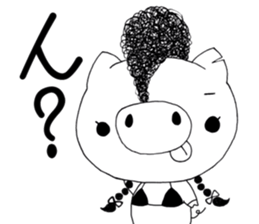 I'm a pig. sticker #6677449