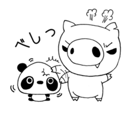 I'm a pig. sticker #6677462