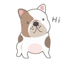 Mr. Dre the English Bulldog (Chinese) sticker #6677944