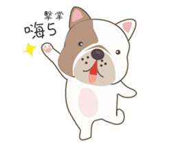 Mr. Dre the English Bulldog (Chinese) sticker #6677945
