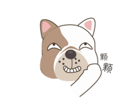 Mr. Dre the English Bulldog (Chinese) sticker #6677948